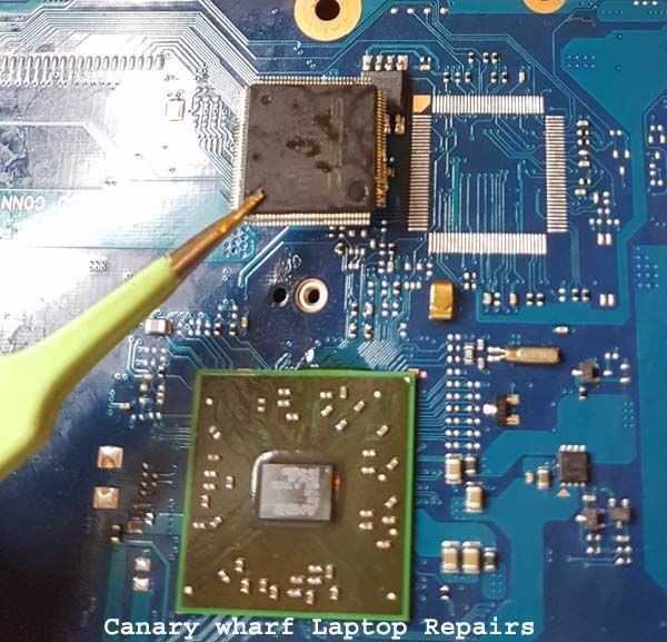 laptop pin chip removal